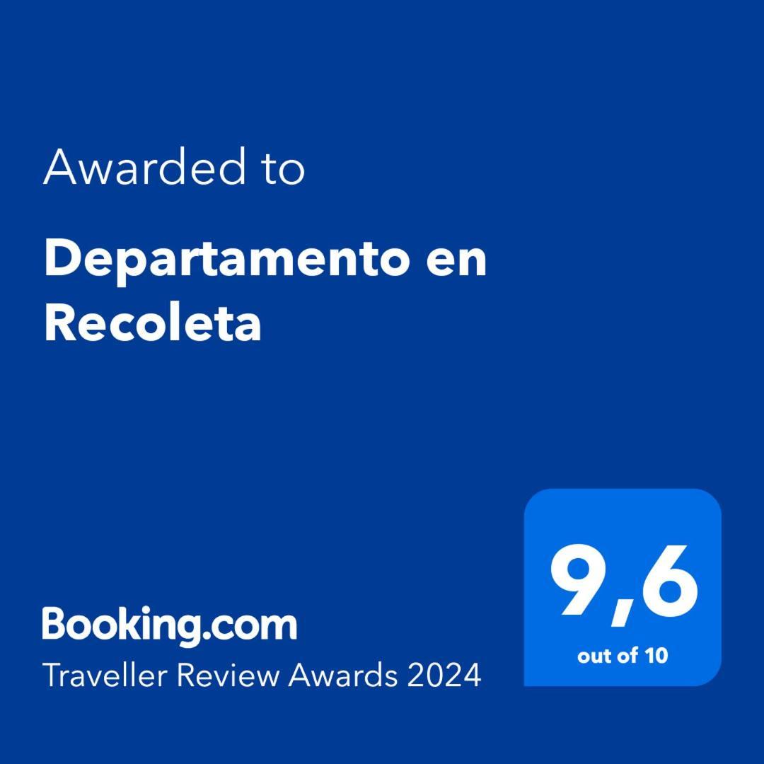 Departamento En Recoleta Apartment บัวโนสไอเรส ภายนอก รูปภาพ
